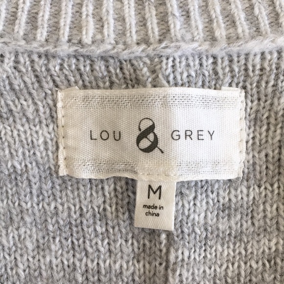 Lou & Grey Marl Knit Pullover Sweater, size Medium โค๏ธ - Picture 8 of 13